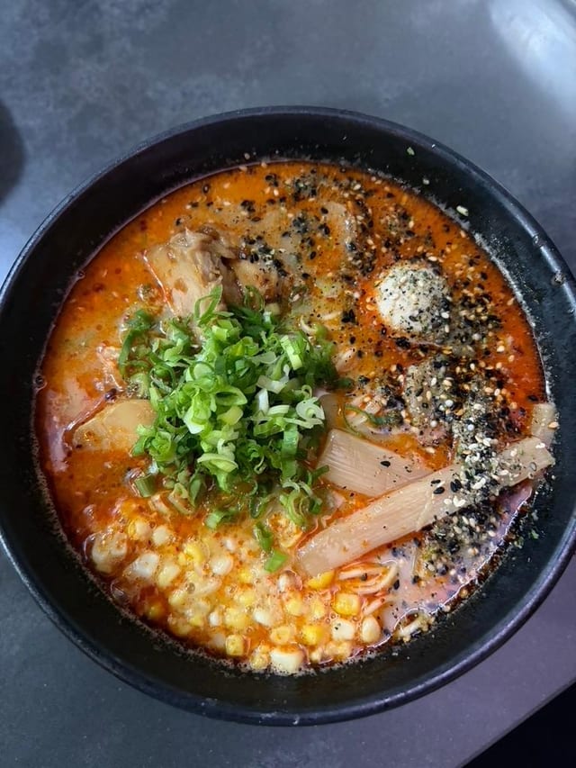 Spicy Sesame Chicken Ramen.