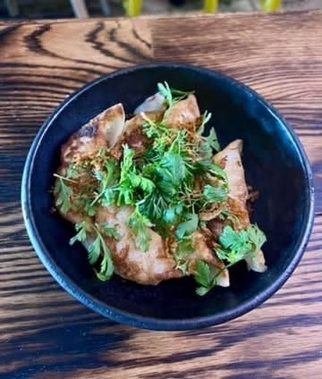 Pork Gyoza.
