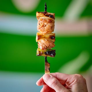 Chicken Leg & Negi Yakitori