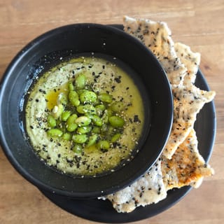 Edamame Chips & Dip